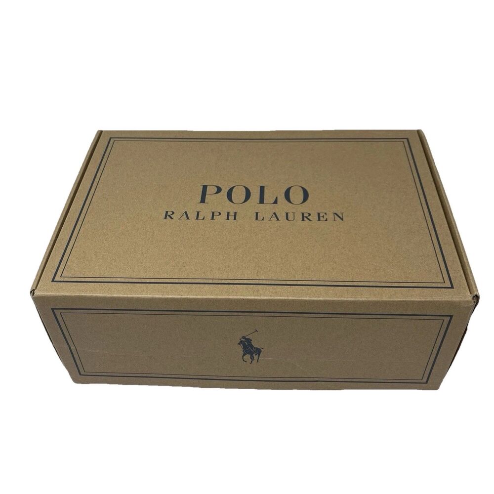 Polo Ralph Lauren Sneakers Womens 12.5 Colorblock Suede Leather Lifestyle Jogger - Picture 7 of 10